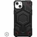 Urban Armor Gear Monarch Pro Kevlar for Magsafe iPhone 15 Plus Case - For Apple iPhone 15 Plus Smartphone - Kevlar Black - Shock Resistant, Impact Resistant, Drop Resistant - Polycarbonate (PC), Rubber, Kevlar - Rugged