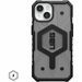 Urban Armor Gear Pathfinder For Magsafe Clear iPhone 15 Case - For Apple iPhone 15 Smartphone - Hex Pattern - Ash - Drop Resistant, Impact Resistant, Shock Resistant - Thermoplastic Polyurethane (TPU)