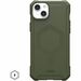 Urban Armor Gear Essential Armor For Magsafe iPhone 15 Plus Case - For Apple iPhone 15 Plus Smartphone - Olive Drab - Drop Resistant, Impact Resistant