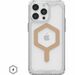 Urban Armor Gear Plyo For Magsafe iPhone 15 Pro Max Case - For Apple iPhone 15 Pro Max Smartphone - Ice/Gold - Crystal Clear - Drop Resistant, Yellowing Resistant, Shock Absorbing, Impact Resistant, Scratch Resistant, Drop Proof - Thermoplastic Polyuretha