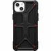 Urban Armor Gear Monarch Kevlar Series iPhone 15 Plus Case - For Apple iPhone 15 Plus Smartphone - Kevlar Black - Drop Resistant, Shock Resistant, Impact Resistant, Wear Resistant, Tear Resistant - Polycarbonate, Alloy Metal, Rubber