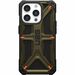 Urban Armor Gear Monarch Kevlar Series iPhone 15 Pro Case - For Apple iPhone 15 Pro Smartphone - Kevlar Elemental Green - Shock Resistant, Impact Resistant, Wear Resistant, Tear Resistant, Drop Resistant - Polycarbonate, Alloy Metal, Rubber