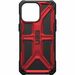 Urban Armor Gear Monarch Series iPhone 15 Pro Max Case - For Apple iPhone 15 Pro Max Smartphone - Crimson - Shock Resistant, Impact Resistant, Wear Resistant, Tear Resistant, Drop Resistant, Scratch Resistant, Bump Resistant - Polycarbonate, Alloy Metal, 