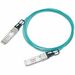 Ortronics Fiber Optic Network Cable - 3.28 ft Fiber Optic Network Cable for Network Device - First End: 1 x QSFP+ Network - Second End: 1 x QSFP+ Network - 40 Gbit/s - LSZH