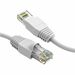 ENET Cat.6a Patch Network Cable - 4 ft Category 6a Network Cable for Network Device - Patch Cable - Plenum - White