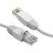 ENET Cat.6a Patch Network Cable - 2 ft Category 6a Network Cable for Network Device - Patch Cable - Plenum - White