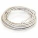 Quiktron Q-Series Patch Cords, CAT6, Non-Booted, White, 50 FT - 50 ft Category 6 Network Cable for Network Device - First End: 1 x RJ-45 Network - Male - Second End: 1 x RJ-45 Network - Male - Patch Cable - Gold Plated Connector - 24 AWG - White