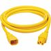 Eaton Tripp Lite Series Power Cord C14 to C15 - Heavy-Duty, 15A, 250V, 14 AWG, 10 ft. (3.1 m), Yellow - Power Cable For Network Switch, Server, PDU, UPS, Power Supply, Network Device, PoE Switch - 120 V AC, 230 V AC15 A - Yellow - 10 ft Cord Length - Nort