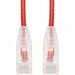 AddOn 20ft Red CAT 6A Slim PVC Ethernet Cable Snagless Clear-Claw RJ-45 M/M - 20 ft Category 6a Network Cable for Network Device - First End: 1 x RJ-45 Network - Male - Second End: 1 x RJ-45 Network - Male - Patch Cable - CM - 28 AWG - Red - 1.0