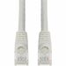 AddOn 60ft White CAT 6A PVC Ethernet Cable Snagless Bubble Boot RJ-45 M/M - 60 ft Category 6a Network Cable for Network Device - First End: RJ-45 - Male - Second End: RJ-45 - Male - Patch Cable - CM - 24 AWG - White - 1 Piece