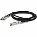 AddOn Twinaxial Network Cable - 8.20 ft Twinaxial Network Cable for Network Device - First End: 1 x QSFP-DD Network - Second End: 2 x QSFP56 Network - 400 Gbit/s - 1 - TAA Compliant