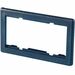 Ortronics Furniture Bezel, .125" Deep for TIA 569 2.71" x 1.38" Furniture Opening - Thermoplastic - Black