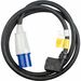 Panduit SmartZone Standard Power Cord - For PDU - 208 V / 60 A - Black - 10 ft Cord Length - IEC 60309 3P+E / Universal Connector - 1