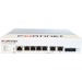 Fortinet FortiGate Rugged FGR-60F-3G4G Network Security/Firewall Appliance - 6 Port - 1000Base-X, 1000Base-T - Gigabit Ethernet - 6 Gbit/s Firewall Throughput - SHA-256, SSL, TLS 1.3, AES (256-bit) - 100 VPN - 2 Total Expansion Slots - DIN Rail Mountable,