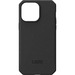 Urban Armor Gear Biodegradable Outback Series iPhone 14 Pro Max Case - For Apple iPhone 14 Pro Max Smartphone - Black - Shock Absorbing, Drop Resistant - Plastic