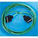 Ortronics Clarity 6 110/110 Patch Cord, Category 6, 15ft, Green - 15 ft Category 6 Network Cable for Network Device - First End: 1 x 110 Punchdown Block Network - Male - Second End: 1 x 110 Punchdown Block Network - Male - Patch Cable - Green
