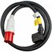 Panduit SmartZone Standard Power Cord - For PDU - 415 V AC / 63 A - Black - 10 ft Cord Length - IEC 60309 3P+N+E / Universal Connector - 1