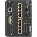Cisco Catalyst IE3300 8U2X-A 8-Ports Ethernet Switch - 8 Ports - Manageable - Fast Ethernet, Gigabit Ethernet, 10 Gigabit Ethernet - 10/100/1000Base-T, 1000Base-X, 10GBase-X - 3 Layer Supported - Modular - 42 W Power Consumption - 480 W PoE Budget - Optic