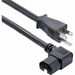 StarTech.com 8ft (2.4m) Heavy Duty Power Cord, NEMA 5-15P to Right Angle C15, 15A 125V, 14AWG, AC Power Cable, UL Listed - 8ft (2.4m) Heavy Duty Power Cord with NEMA 5-15P to Right Angle IEC 60320 C15 connector; 125V at 15A; UL Listed; Wire: 100% Copper; 