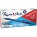 Paper Mate Flexgrip Ultra Retractable Pens - Medium Pen Point - Refillable - Retractable - Blue - Rubber Barrel - 1 Each