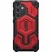 Urban Armor Gear Monarch Series Galaxy S24 Plus Case - For Samsung Galaxy S24+ Smartphone - Crimson - Drop Resistant, Shock Resistant, Impact Resistant - Rubber, Leather, Metal, Polycarbonate, Plastic - Rugged
