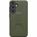 Urban Armor Gear Civilian Series Galaxy S24 Case - For Samsung Galaxy S24 Smartphone - Dynamic Hexagon Pattern - Olive Drab - Shock Absorbing, Drop Resistant, Scratch Resistant - Rugged