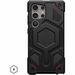 Urban Armor Gear Monarch Pro Magnetic Kevlar Series Galaxy S24 Ultra Case - For Samsung Galaxy S24 Ultra Smartphone - Hex Pattern - Kevlar Black - Shock Resistant, Impact Resistant, Drop Resistant, Shock Absorbing - Kevlar, Polycarbonate (PC), Rubber - Ru