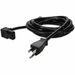 AddOn Standard Power Cord - 18 Gauge - 250 V, 100 V - 10 ft Cord Length - NEMA 5-15P / IEC 60320 C13 - 1