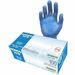RONCO Vinyl Examination Gloves - 3 mil (0.08 mm) Thickness x 9.45" (240 mm) Glove Length - Allergy Protection - Small Size - For Right/Left Hand - Vinyl - Blue - Non-sterile, Textured, Latex-free, Water Resistant, Flexible, Lightweight - For Examination, 