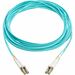 Eaton Tripp Lite Series 10Gb Duplex Multimode 50/125 OM3 OFNP Fiber Patch Cable (LC/LC) - Aqua, 7 m (23 ft.), TAA - 22.97 ft Fiber Optic Network Cable for Network Device, Vertical Cavity Surface Emitting Laser (VCSEL), LED, Switch, Patch Panel - First End