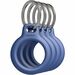 Belkin Secure Holder With Key Ring For AirTag 4-Pack - Blue - Durable, Scratch Protection, Twist Lock, Sturdy, Key Ring - 4 / Pack