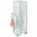 Hospeco Comfort Plus Sanitary Napkin/Tampon Dispenser - 16" (406.40 mm) Height x 5.94" (150.88 mm) Width x 4.64" (117.86 mm) Depth - Crystal Clear - Acrylic, Plastic - 1 Unit