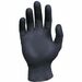 RONCO Sentron Nitrile Powder Free Gloves - 6 mil (0.15 mm) Thickness x 9.45" (240 mm) Glove Length - Oil, Allergy Protection - XXL Size - For Right/Left Hand - Textured - Nitrile - Black - Oil Resistant, Solvent Resistant, Tear Resistant, Puncture Resista
