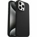 OtterBox iPhone 15 Pro Max Case Symmetry Series Cactus Leather - For Apple iPhone 15 Pro Max Smartphone - Noir Ash (Black) - Drop Resistant, Scratch Resistant, Stain Resistant - Cactus Leather, Polyurethane, Plastic - Wireless Charging Compatible - Retail
