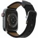 OtterBox Apple Watch Band Cactus Leather | Watch Series 7/8/9 - Clasp Attachment - Black - Cactus Leather