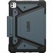 Urban Armor Gear Metropolis SE Rugged Carrying Case (Folio) for 11" Apple iPad Pro 11 (2024) Tablet - Cloud Blue - Impact Resistant, Drop Resistant, Scratch Resistant, Dent Resistant, Shock Resistant - Polyurethane Exterior Material - 10.2" Height x 7.4" 