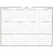 At-A-Glance WallMates Yearly Self-Adhesive Dry Erase Planning Surface, 24" x 18" , bilingual - Monthly, Yearly - 12 Month - January 2026 to December 2026 - 24" (609.60 mm) x 18" (457.20 mm) Sheet Size - Self-adhesive, Dry Erase Surface, Repositionable, Re
