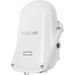 HPE Instant On AP27 Dual Band IEEE 802.11ax 1.20 Gbit/s Wireless Access Point - Outdoor - 2.40 GHz, 5 GHz - 2 x Internal Antenna(s) - Internal - MIMO Technology - Multi User MIMO - 1 x Network (RJ-45) - Gigabit Ethernet - Wall Mountable, Ceiling Mountable