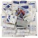 Shield First Aid Kit Refill - 59 x Piece(s) - Plastic Case - Clear, Translucent - 1 Each