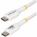 StarTech.com 10ft White USB-C Charging Cable, USB-IF Certified USB C Cable, 240W PD EPR, USB 2.0 Type-C Laptop Charger Cord, TPE Jacket - USB C cable supports Power Delivery 3.1 Extended Power Range (EPR); Up to 240W 5A; USB-IF Certified w/E-marker; Ideal