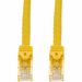 AddOn 75ft Yellow CAT 6 PVC Ethernet Cable Snagless Easy Boot RJ-45 M/M - 75 ft Category 6 Network Cable for Network Device - First End: 1 x RJ-45 Network - Male - Second End: 1 x RJ-45 Network - Male - Patch Cable - CM - 24 AWG - Yellow - 1.0