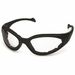 SandViper Safety Glasses - Recommended for: Eye - Standard - Wind, Dust, Debris, Ultraviolet, Fog, Abrasion Protection - Memory Foam, Polycarbonate - Translucent - Clear Lens - Black Frame - Secure Fit, UV Resistant, Anti-fog, Abrasion Resistant, Breathab