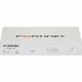 Fortinet FortiWifi FWF-50G-DSL Network Security/Firewall Appliance - Intrusion Prevention - 5 Port - 1000Base-T - Gigabit Ethernet - 5 Gbit/s Firewall Throughput - Wireless LAN IEEE 802.11 a/b/g/n/ac/ax - AES (256-bit), SHA-256, SSL, TLS 1.3 - 5 x RJ-45 -