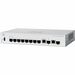 Cisco Business CBS350-8S-E-2G Ethernet Switch - 2 Ports - Manageable - Gigabit Ethernet - 1000Base-T, 1000Base-X - 3 Layer Supported - Modular - 10 SFP Slots - 11.90 W Power Consumption - Optical Fiber, Twisted Pair