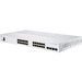 Cisco 350 CBS350-24T-4G Ethernet Switch - 28 Ports - Manageable - 2 Layer Supported - Modular - 4 SFP Slots - 25.63 W Power Consumption - Optical Fiber, Twisted Pair