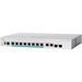Cisco Business CBS350-8MP-2X Ethernet Switch - 10 Ports - Manageable - 10 Gigabit Ethernet, 2.5 Gigabit Ethernet - 10GBase-X, 10GBase-T, 2.5GBase-T - 3 Layer Supported - Modular - 50.50 W Power Consumption - 240 W PoE Budget - Optical Fiber, Twisted Pair 