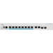 Cisco Business CBS350-8MP-2X Ethernet Switch - 10 Ports - Manageable - 2.5 Gigabit Ethernet, 10 Gigabit Ethernet - 2.5GBase-T, 10GBase-T, 10GBase-X - 3 Layer Supported - Modular - 50.50 W Power Consumption - 240 W PoE Budget - Optical Fiber, Twisted Pair 