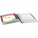 Cardinal Performer Ring Binder - 1" (25.40 mm) Binder Capacity - Letter - 8 1/2" (215.90 mm) x 11" (279.40 mm) Sheet Size - 225 Sheet Capacity - 3 x 1" (25.40 mm) Ring(s) - Fastener(s): Round Ring - Pocket(s): 2, Internal - Poly, Fiber - Assorted - 11.68 