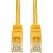 AddOn 14ft Yellow CAT 5E PVC Ethernet Cable Snagless Bubble Boot RJ-45 M/M - 14 ft Category 5e Network Cable for Network Device - First End: 1 x RJ-45 Network - Male - Second End: 1 x RJ-45 Network - Male - Patch Cable - CM - 24 AWG - Yellow - 1.0