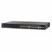 Cisco SG550X-24 Layer 3 Switch - 26 Ports - Manageable - Gigabit Ethernet, 10 Gigabit Ethernet - 10GBase-X, 10GBase-T, 10/100/1000Base-T - Refurbished - 3 Layer Supported - Modular - 33.50 W Power Consumption - Optical Fiber, Twisted Pair - 1U - Rack-moun